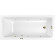 Акриловая ванна Whitecross Wave Slim 170x70 0111.170070.100.SOFT.BR с гидромассажем Акриловая ванна Whitecross Wave Slim 170x70 0111.170070.100.SOFT.BR с гидромассажем