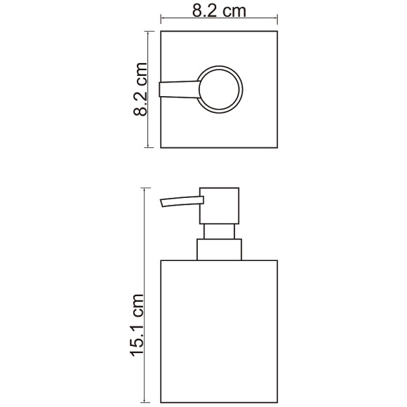 Дозатор для жидкого мыла WasserKRAFT Leine K-3899 Белый матовый Дозатор для жидкого мыла WasserKRAFT Leine K-3899 Белый матовый