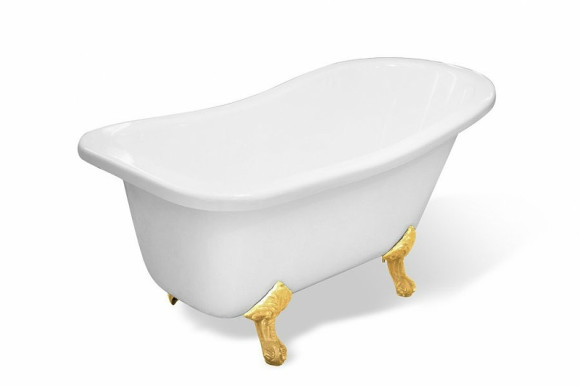 Ванна из искусственного камня Эстет Царская 170х73 ФР-00000685 без гидромассажа