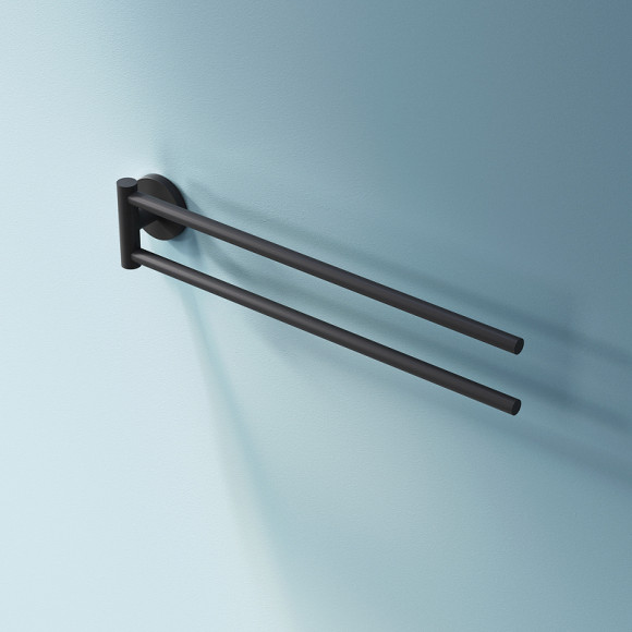 Полотенцедержатель AM.PM X-Joy A85A32622 поворотный Черный матовый Полотенцедержатель AM.PM X-Joy A85A32622 поворотный Черный матовый