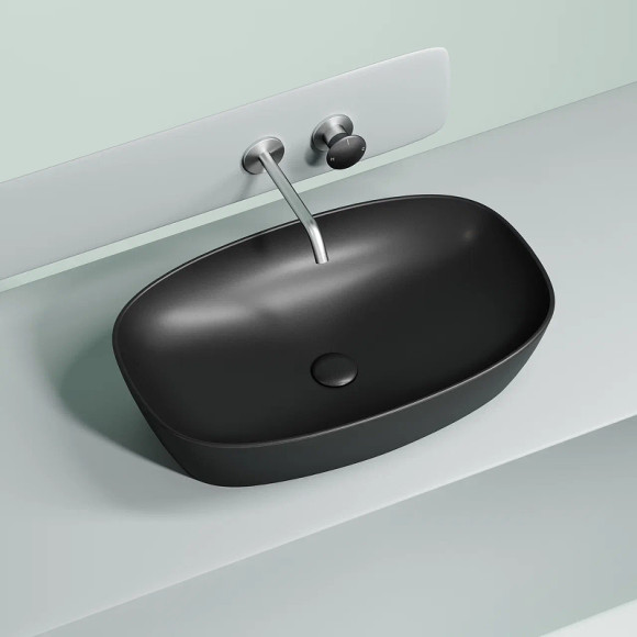 Раковина-чаша Ceramicanova Element 60 CN6049MB Черная матовая Раковина-чаша Ceramicanova Element 60 CN6049MB Черная матовая