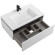 Тумба под раковину Cezares Slider 80 SLIDER-800-1C-SO-BO подвесная Bianco Opaco