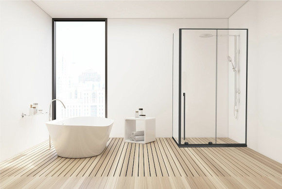 Душевой уголок Allen Brau Fantasy 150x90 3.11009.31 + 3.11013.31 профиль Черный матовый стекло прозрачное Душевой уголок Allen Brau Fantasy 150x90 3.11009.31 + 3.11013.31 профиль Черный матовый стекло прозрачное