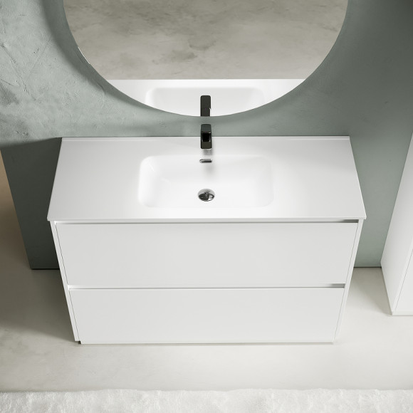 Тумба под раковину Sancos Libra Floor 120 LB120F-1W Белый глянец Тумба под раковину Sancos Libra Floor 120 LB120F-1W Белый глянец