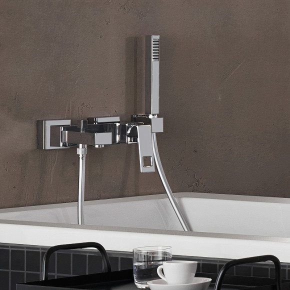 Смеситель для ванны Grohe Eurocube 23141000 Хром Смеситель для ванны Grohe Eurocube 23141000 Хром