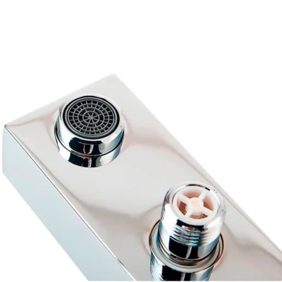 Смеситель для ванны Grohe Eurocube 23141000 Хром Смеситель для ванны Grohe Eurocube 23141000 Хром