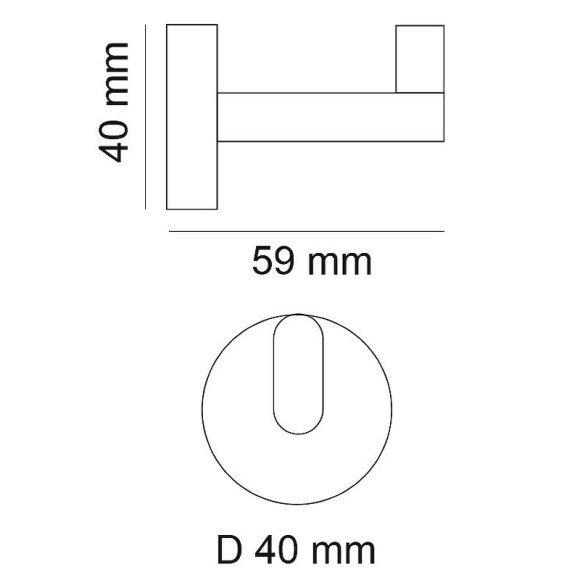 Крючок Webert Rimini RI500401010 Золото Крючок Webert Rimini RI500401010 Золото