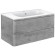 Тумба под раковину Vincea Vico 100 VMC-2V100BT подвесная Beton