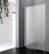 Душевая дверь Cezares Elena 150 L ELENA-W-B-11-60+90-P-Cr-L профиль Хром стекло рифленое