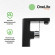 Смеситель для раковины Orange OneLife P08-021b Черный матовый Хром глянцевый Смеситель для раковины Orange OneLife P08-021b Черный матовый Хром глянцевый