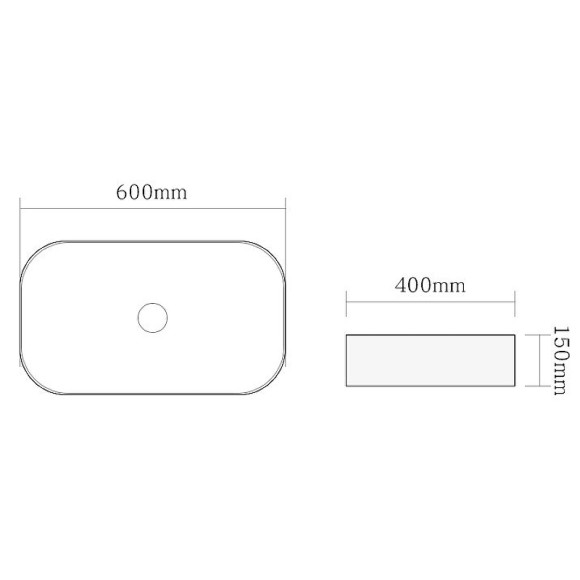Раковина-чаша SantiLine 60 SL-1017BL Голубая матовая Раковина-чаша SantiLine 60 SL-1017BL Голубая матовая