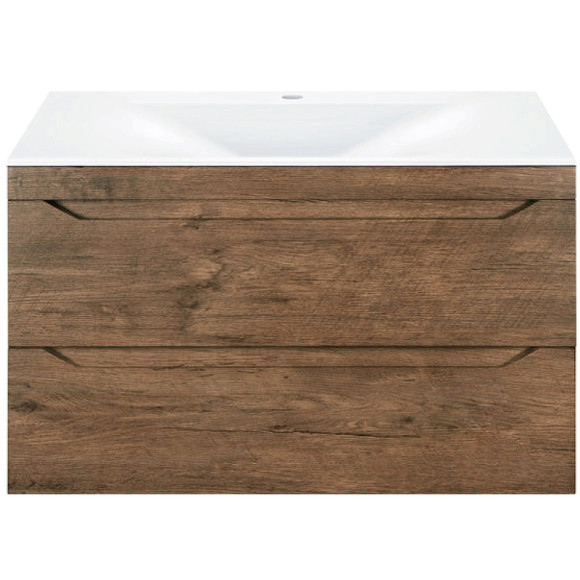 Тумба под раковину Vincea Fine 80 VMC-2F800VO подвесная V.Oak Тумба под раковину Vincea Fine 80 VMC-2F800VO подвесная V.Oak