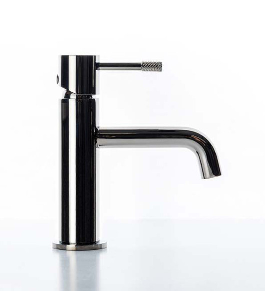 Смеситель для раковины Boheme Uno 461-SGM Оружейная сталь глянцевая Смеситель для раковины Boheme Uno 461-SGM Оружейная сталь глянцевая