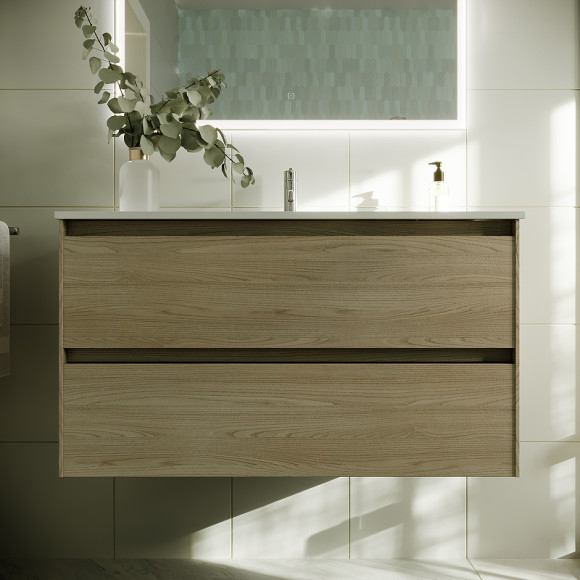 Тумба под раковину Sancos Cento 90 CN90KE подвесная Карпатская ель Тумба под раковину Sancos Cento 90 CN90KE подвесная Карпатская ель