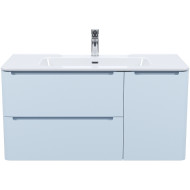 Тумба с раковиной Iddis Edifice 100 EDI10B0i95K подвесная Голубая