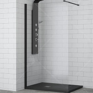 Душевая перегородка RGW Walk In WA-002B 90 35100209-14 профиль Черный стекло прозрачное