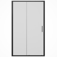 Душевая дверь Bravat Black Line 120 BD120.4101B профиль Черный стекло прозрачное Душевая дверь Bravat Black Line 120 BD120.4101B профиль Черный стекло прозрачное