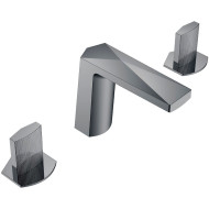 Смеситель для раковины Boheme Venturo 150-SGM-TOUCH Оружейная сталь глянцевая