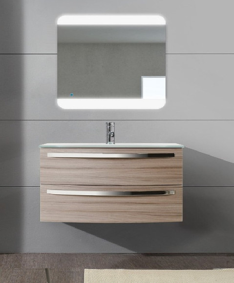 Тумба под раковину Cezares Comfort 100 54480 подвесная Larice