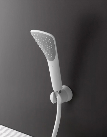 Душевой гарнитур Kludi Fizz 6765091-00 Белый Хром Душевой гарнитур Kludi Fizz 6765091-00 Белый Хром