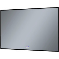 Зеркало Grossman Pragma-норма Black 100 18100802 с подсветкой Черное с сенсорным выключателем и подогревом