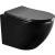 Унитаз Abber Bequem AC1100MB подвесной Черный матовый с сиденьем Микролифт