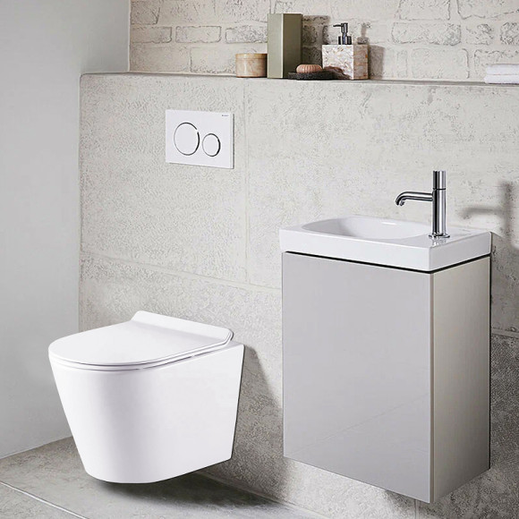 Унитаз Azario Fonti AZ-402W подвесной Белый с сиденьем Микролифт Унитаз Azario Fonti AZ-402W подвесной Белый с сиденьем Микролифт