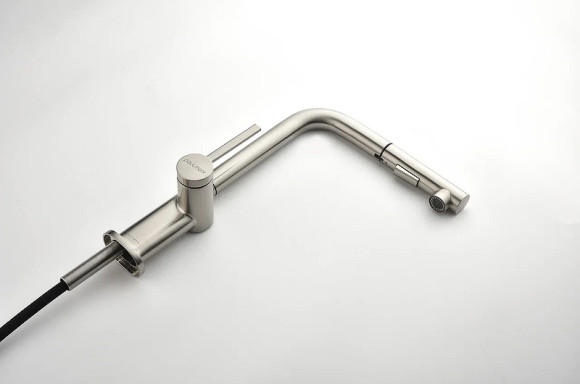 Смеситель для кухни Paulmark Neo Ne214419-Ni Никель