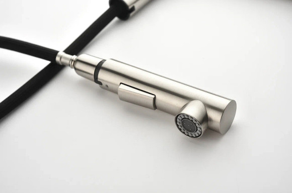 Смеситель для кухни Paulmark Neo Ne214419-Ni Никель