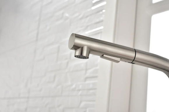 Смеситель для кухни Paulmark Neo Ne214419-Ni Никель