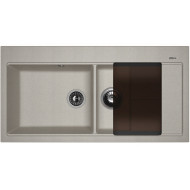 Кухонная мойка Florentina Россана-1000 20.335.E1000.305 Грей