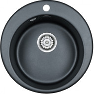 Кухонная мойка Paulmark Gelegen 50 PM404800-BLM Черный металлик