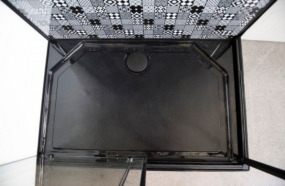 Душевая кабина Esbano ESB-1280CKR 120x80 ESKBB1280CKR без гидромассажа