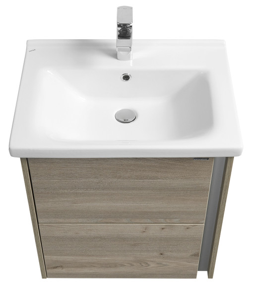 Тумба под раковину Aquaton Стоун 60 1A231401SX850 подвесная Сосна арлингтон