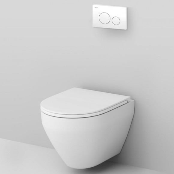 Комплект унитаза с инсталляцией AM.PM Spirit V2.0 FlashClean IS49001.701700 с сиденьем Микролифт и Белой клавишей смыва Комплект унитаза с инсталляцией AM.PM Spirit V2.0 FlashClean IS49001.701700 с сиденьем Микролифт и Белой клавишей смыва