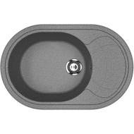 Кухонная мойка Ulgran Classic U-610-309 Темно-серая Кухонная мойка Ulgran Classic U-610-309 Темно-серая