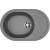 Кухонная мойка Ulgran Classic U-610-309 Темно-серая