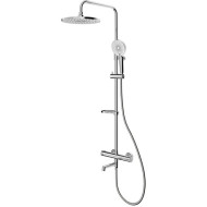 Душевая система Milardo Ideal Spa ILSSBTHM06 с термостатом Хром