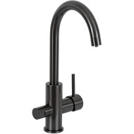 Смеситель для кухни Remer Minimal N792DWCFP Черный брашированный хром