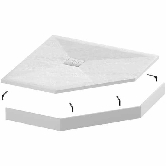 Душевой поддон из искусственного камня Grossman Strong 90x90 GR-S19090D Белый Душевой поддон из искусственного камня Grossman Strong 90x90 GR-S19090D Белый