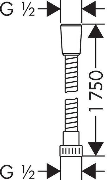 Душевой шланг WeltWasser WW BS 1750 CR 10000001963 Хром Душевой шланг WeltWasser WW BS 1750 CR 10000001963 Хром