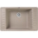 Кухонная мойка GranFest Quarz GF-ZW71 Песочная Кухонная мойка GranFest Quarz GF-ZW71 Песочная