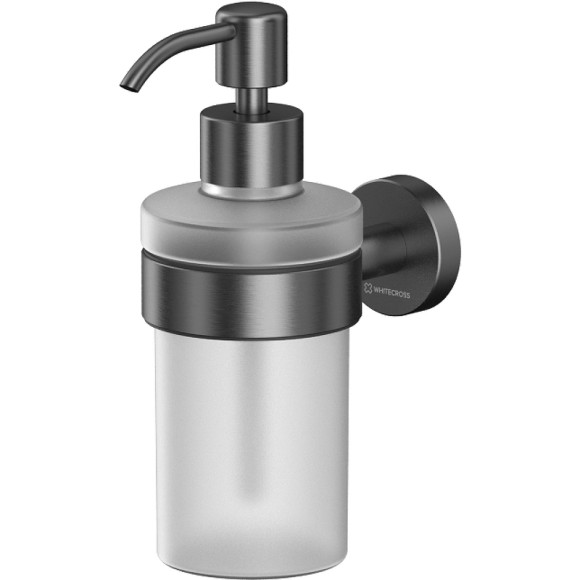 Дозатор для жидкого мыла Whitecross Ergo gunmetal ER2240GM Оружейная сталь