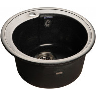 Кухонная мойка GranFest Rondo GF-R450 Черная Кухонная мойка GranFest Rondo GF-R450 Черная