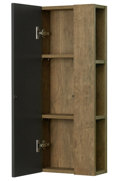 Подвесной шкаф Aquaton Терра 35 1A247103TEKA0 Дуб кантри Антрацит