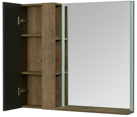 Подвесной шкаф Aquaton Терра 35 1A247103TEKA0 Дуб кантри Антрацит