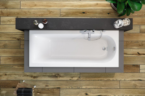 Акриловая ванна Excellent Aurum Slim 170x70 WAEX.AUR17WHS без гидромассажа