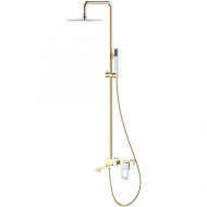 Душевая система Boheme Q 148-GCR Золото Хром