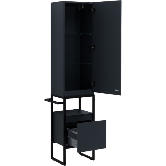 Шкаф пенал Allen Brau Priority 40 R 1.31005.AM Антрацит матовый Шкаф пенал Allen Brau Priority 40 R 1.31005.AM Антрацит матовый