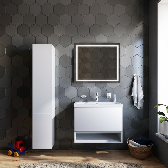 Полка AM.PM Gem 75 M90OHX0750WG Белая Полка AM.PM Gem 75 M90OHX0750WG Белая